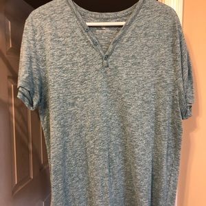 Large Express Henley short sleeve